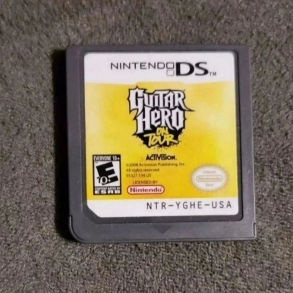 Nintendo Ds Game (Guitar Hero On Tour Edition)